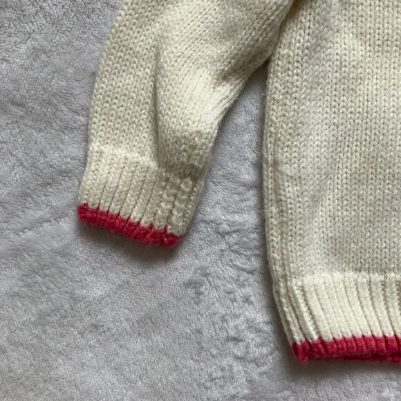 Joe Fresh Baby Sweater 6-12M | Knit Pullover Off-White “Shine On!” Star GUC - Picture 14 of 16